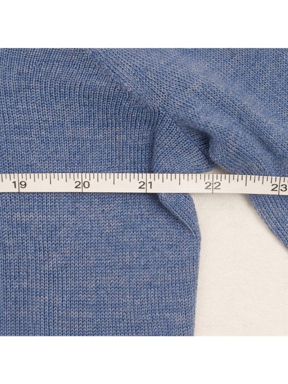 J.Crew Factory Machine-Washable Merino Blend Half-Zip Sweater Men’s Large Blue - Picture 7 of 16